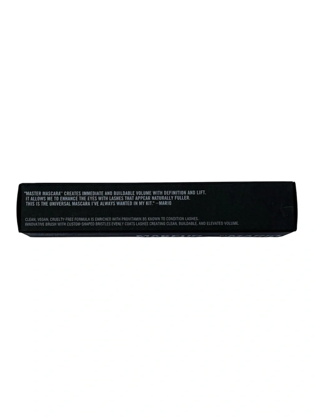 MAKEUP BY MARIO Volumizing Master Mascara in Super Black Full Size NIB